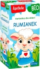 Té de manzanilla Apotheke BIO para niños