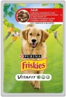 Friskies Adult Complete food for adult dogs sachet with beef and potatoes in sauce