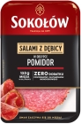 Sokołów Salami in a backing tomato