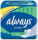Always classic sanitary pads Without wings normal