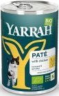 Yarrah Hühnerpastete für ausgewachsene Katzen mit BIO Meeresalgen