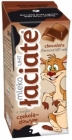 Leche UHT manchada de chocolate