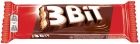 3bit Baton in milk chocolate filled milk and biscuits