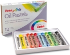 Pentel Oil pastels 12 colors