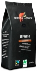 Granos de café Mount Hagen Arábica 100% espresso de comercio justo BIO