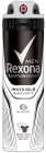 Rexona Men Invisible Black + White Antiperspirant in aerosol