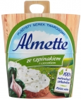 Hochland Almette Fluffy cottage cheese with spinach and garlic