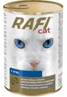 Rafi Cat Alleinfutter für ausgewachsene Katzen aller Rassen mit Lachs