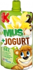 Kubuś Mus + Jogurt jabłko,banan