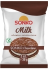 Sonko Millet wafers in milk chocolate