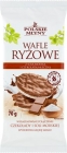 Polish Mills Rice wafers with sea salt and milk chocolate