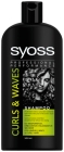 Шампунь Syoss Curls & Waves Сглаживающий шампунь для вьющихся и волнистых волос