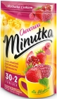 Minutka Fruit Tea with strawberry flavored raspberry juice
