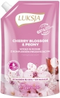 Luksja Essenz, flüssige Seife, auf Lager Cherry Blossom & Peony