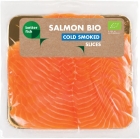Better Fish Atlantic salmon slices, cold-smoked, organic