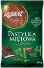 Pastel de menta Wawel en chocolate.