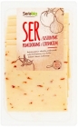 Serabio. Cheese with dried tomatoes and garlic