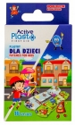 Rodajas de primeros auxilios Plast Active para niños.