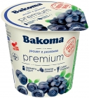 Bakoma Premium Yogurt with blueberries