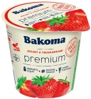 Bakoma Premium Yogurt with strawberries