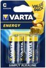 Varta Energy Alkaline Batterien R14 Typ C