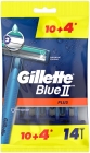 Gillette Blue II Plus Одноразовые бритвы для мужчин