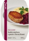 Eat Me Ground Cutlet with Mashed Potatoes and Beets