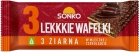 Sonko Light wafers 3 grains in milk chocolate