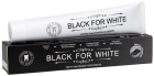 Black For White Отбеливающая зубная паста с активированным углем без фтора