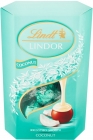 Pralinés de chocolate con leche Lindt Lindor con relleno de coco