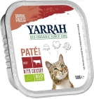 Yarrah BIO beef and chicken pate with chicory for cat