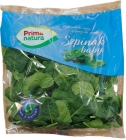 Prima Natura Baby spinach washed and dried, ready to eat