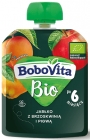 BoboVita Apple con durazno y membrillo BIO