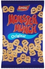 Lorenz Monster kaut original gesalzene Kartoffelchips