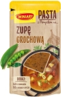 Pasta Winiary con una idea para una sopa de guisantes