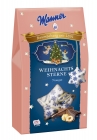 Estrellas de Navidad Manner con hilo de chocolate con leche relleno de crema de turrón (31%)