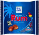 Ritter Sport Jamaica Rum chocolate con leche, relleno de crema de avellanas, pasas al ron de Jamaica