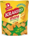 Lajkonik Cracker, Minikäse und Zwiebeln