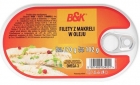 B&K Mackerel fillets in oil