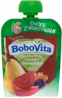 BoboVita Gemüsemousse in der Tube - getrocknete Pflaume mit Birne und Rote Bete