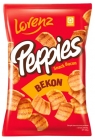 Lorenz Peppies, potato and wheat crisps with a bacon flavor