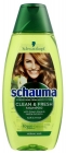 Champú Schauma Clean & Fresh con extractos de manzana verde y ortiga para cabello normal