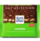 Ritter Sport Milk Chocolate with Roasted, Salted Cashew Nuts