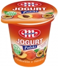 Mlekovita Yogurt Polish peach with passion fruit