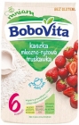 BoboVita Milk rice and strawberry porridge