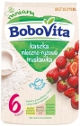 BoboVita Papilla de arroz con leche y fresa