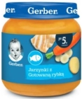 Gerber Vegetables with boiled fish