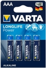 Varta AAA Longlife Power Alkaline-Batterien