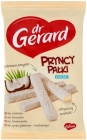 Dr. Gerard principals coconut waffles with cream
