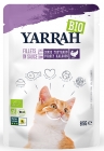 Корм для кошек Yarrah для взрослых филе индейки в соусе BIO